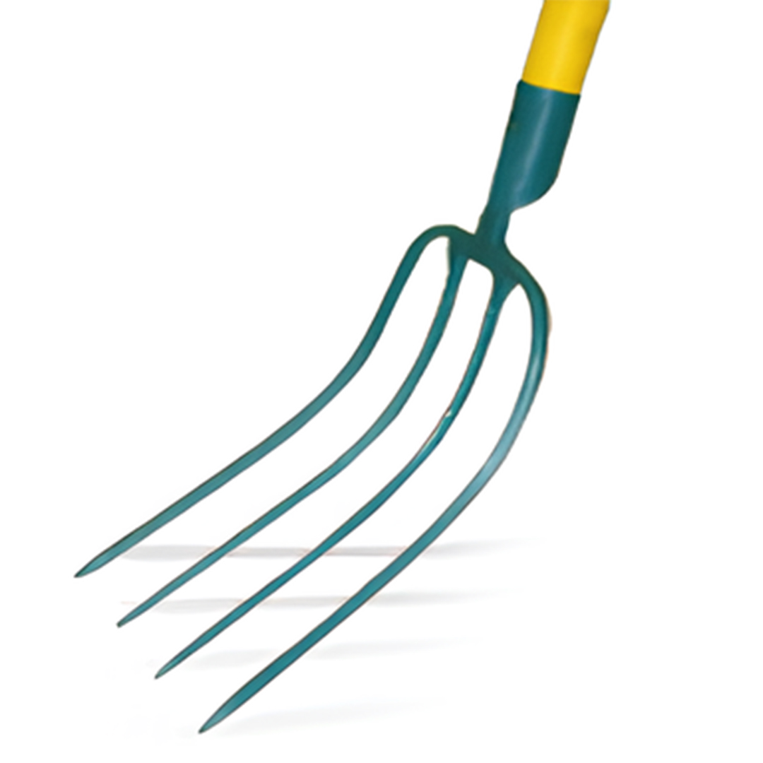 Fourche 4 dents droites avec manche fibre