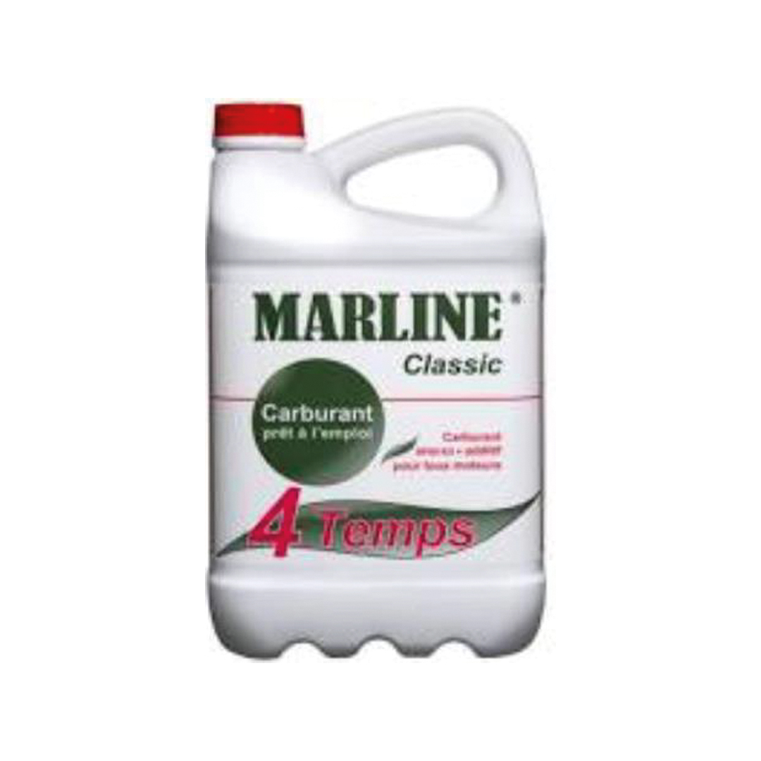 Carburant 4 temps Marline classic stabilisé 1 an bidon de 5l