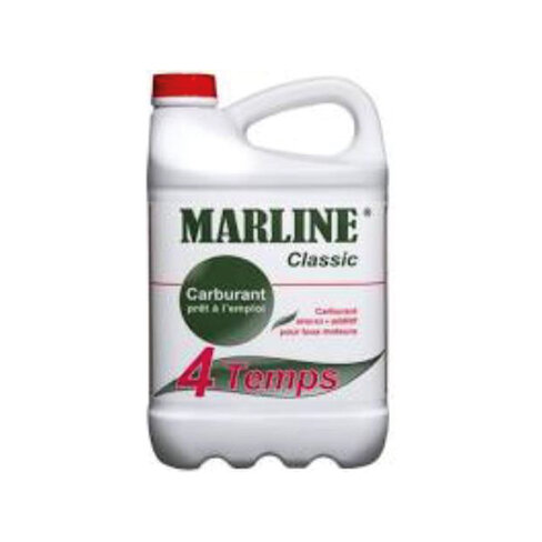 Carburant 4 temps Marline classic stabilisé 1 an bidon de 5l