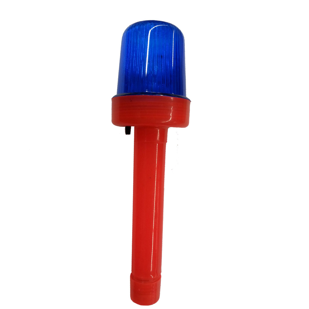 Lampe flash bleue pour cone
