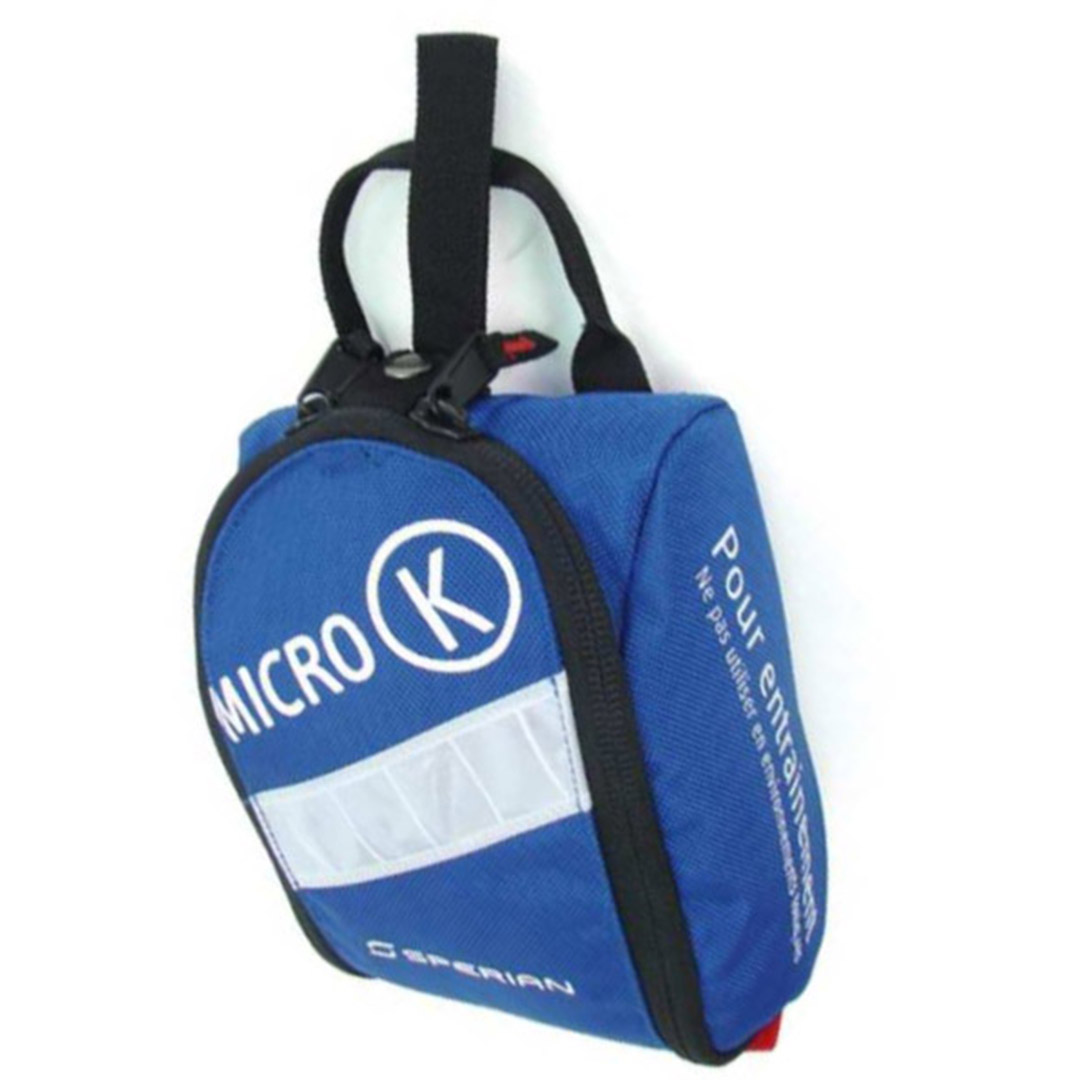 Masque filtre micro K d'entrainement bleu
