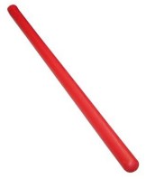 Manche bois rouge pour fourche 4 dents courbées