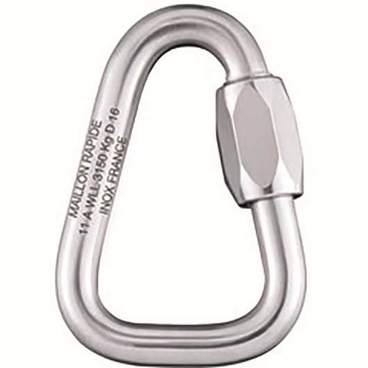 Maillon rapide Petzl acier delta N10
