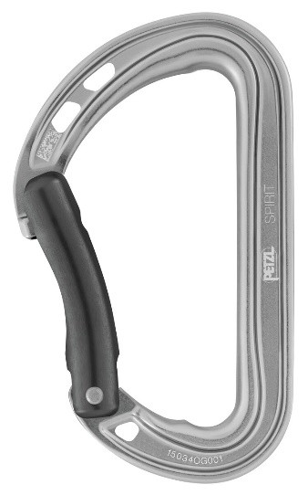 Mousqueton Petzl Spirit courbe