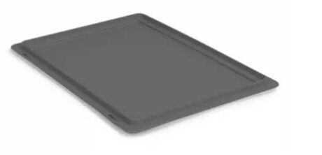 Couvercle gris pour caisse 800x600mm