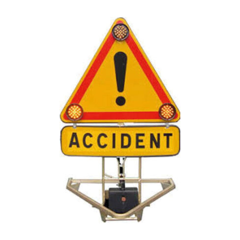 Panonceau accident pour triangle 700 T2 prismatique