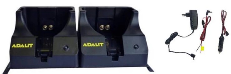 Chargeur 2x 12/24v et 240v Adalit l-5000