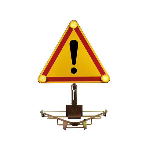 Triangle automatique 1000mm 3 feux ø 90mm classe 2 prismatique AK 14 + piles 4R25