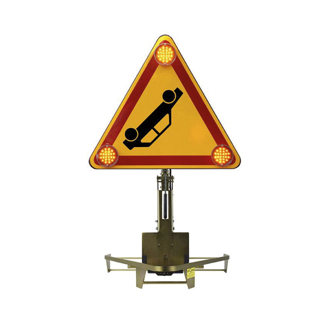 Triangle automatique 1000mm 3 feux ø 90mm classe 2 prismatique AK 31 + piles 4R25