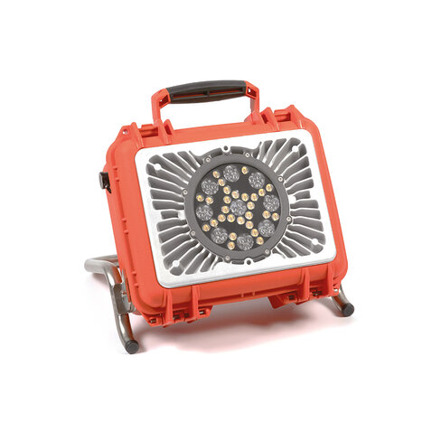 Valise d'éclairage Tecsup Baby boost double focale avec chargeur 230v