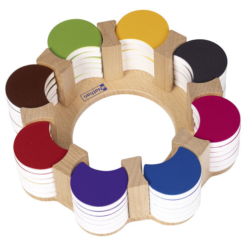 Sensoriel - la fleur des couleurs - Montessori par Nathan