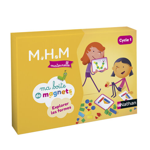 MHM - boîte de magnets - explorer les formes complément 2 enfants