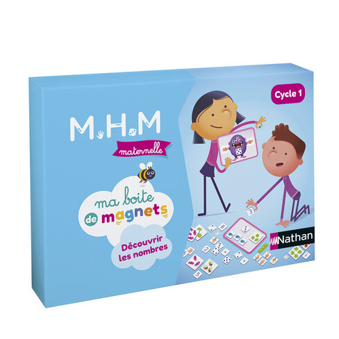MHM - ma boîte de magnets - découvrir les nombres - complément 2 enfants