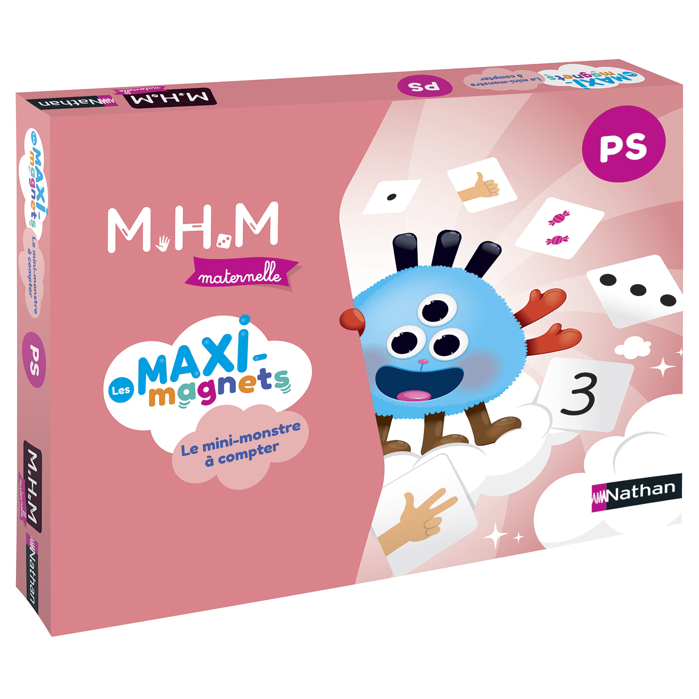 MHM - maxi-magnets - le mini-monstre à compter