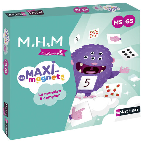 MHM - maxi-magnets - le monstre à compter