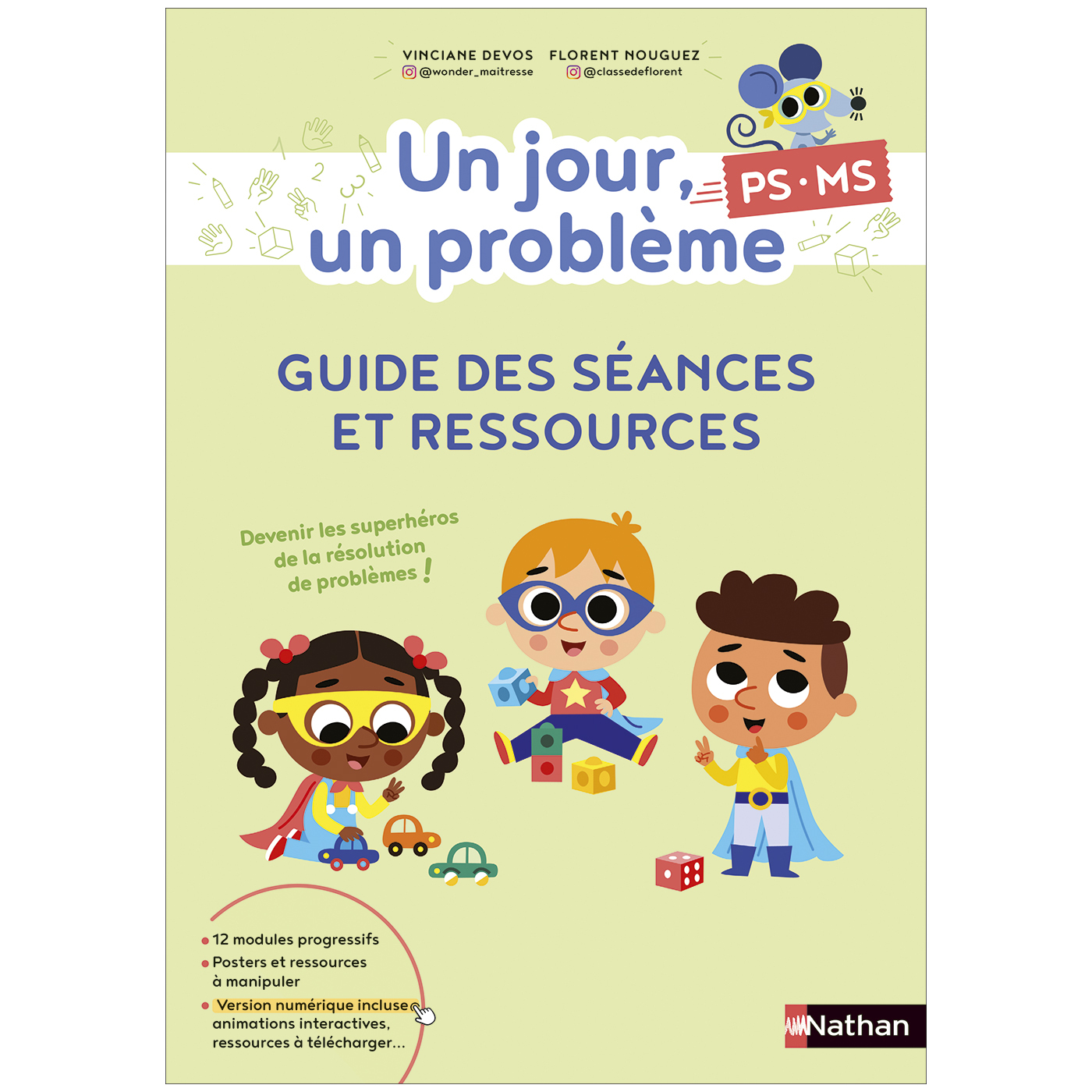Un jour, un problème - guide des séances et ressources - PS-MS