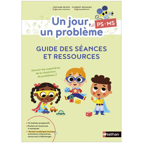 Un jour, un problème - guide des séances et ressources - PS-MS