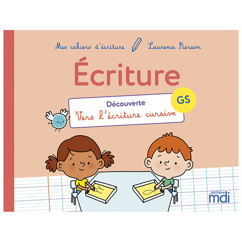 Mes cahiers d'écritures mdi vers l'écriture cursive - cahier GS - lot de 5