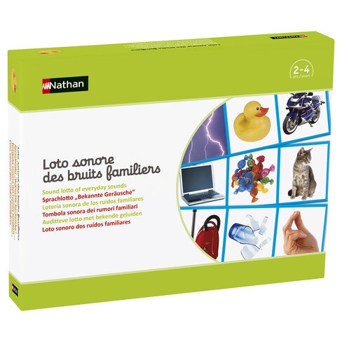 Loto sonore des bruits familiers