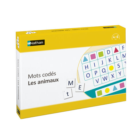 Mots codés - les animaux
