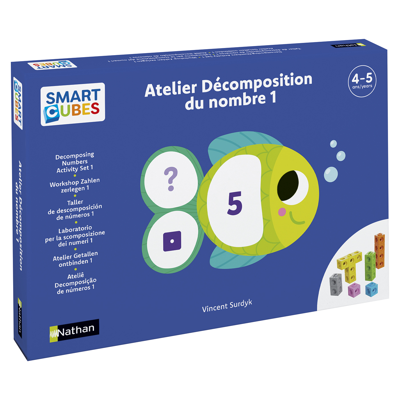 Smartcubes - atelier décomposition du nombre 1