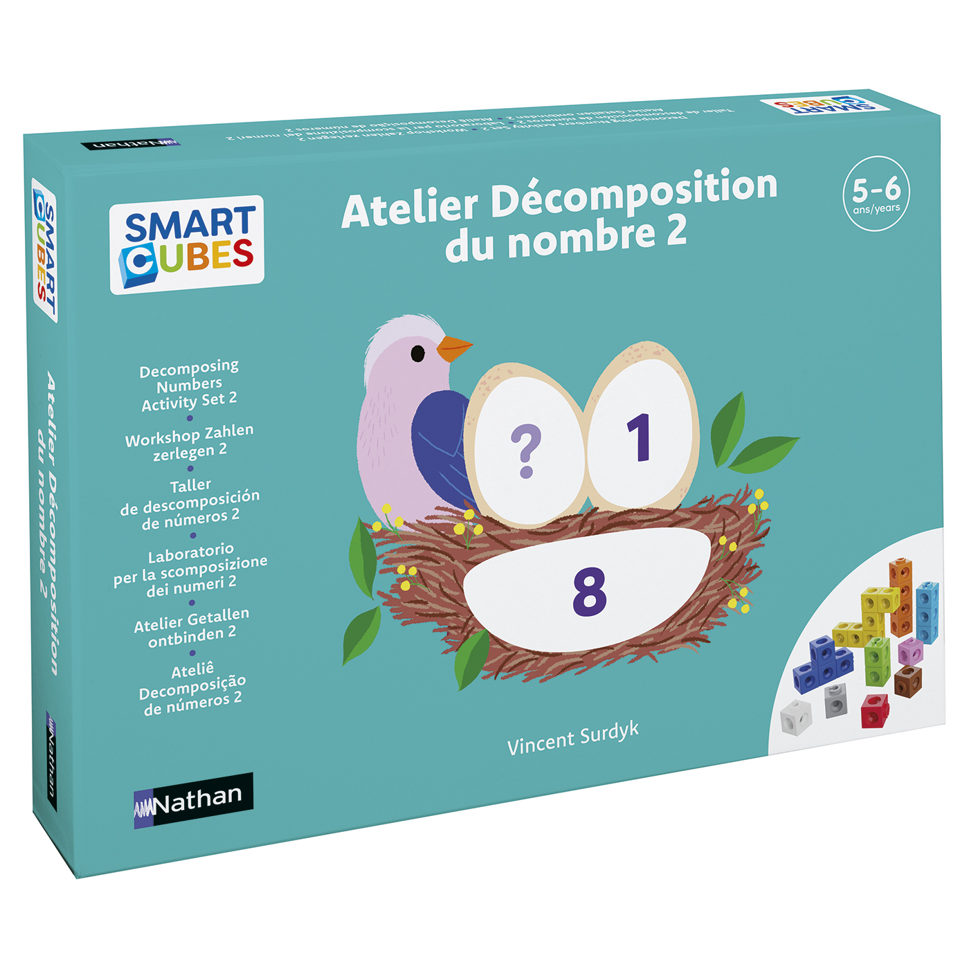 Smartcubes - atelier décomposition du nombre 2