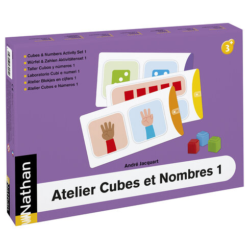 Atelier cubes et nombres 1 -2 enfants