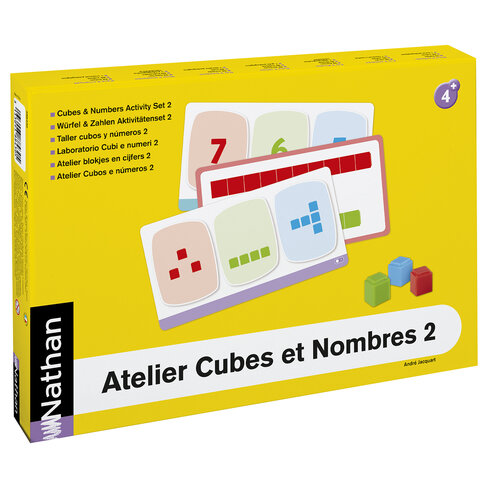 Atelier cubes et nombres 2 -2 enfants