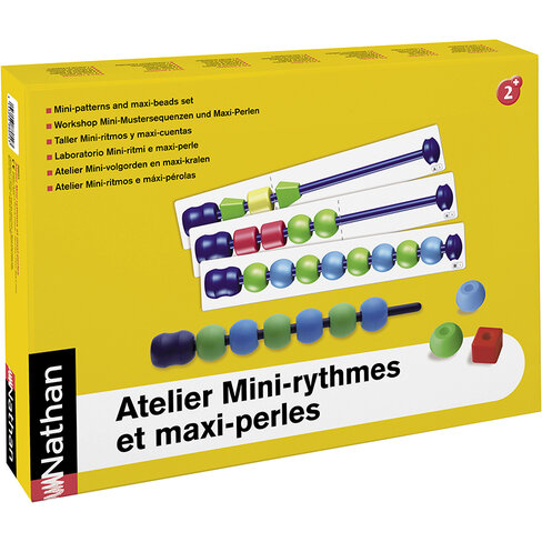 Atelier mini-rythmes et maxi-perles - 2 enfants