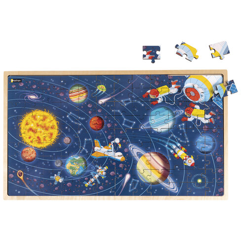 Puzzle géant - l'espace