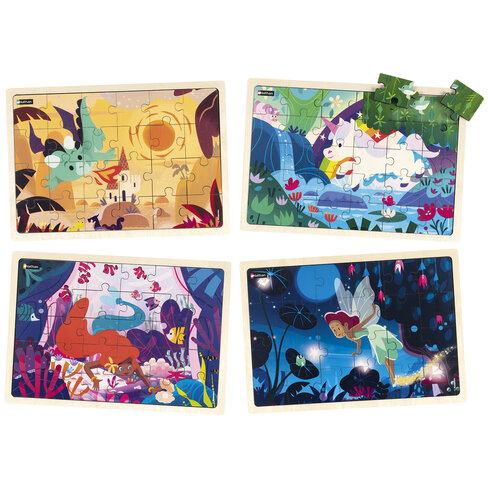 Puzzles bois - univers fantastiques