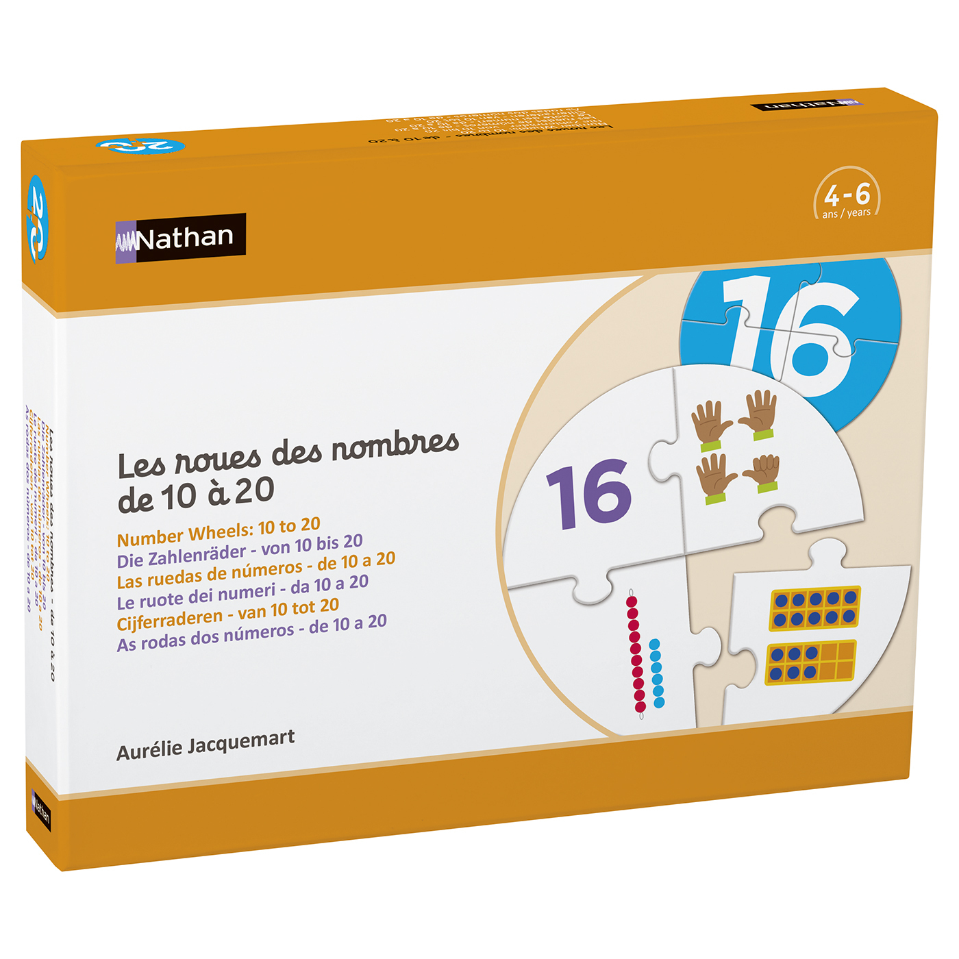 Les roues des nombres - de 10 à 20