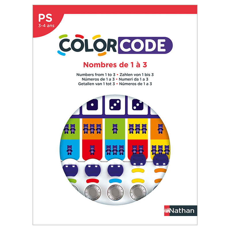 Colorcode - nombres de 1 à 3