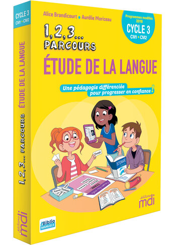 1,2,3 parcours - etude de la langue cm