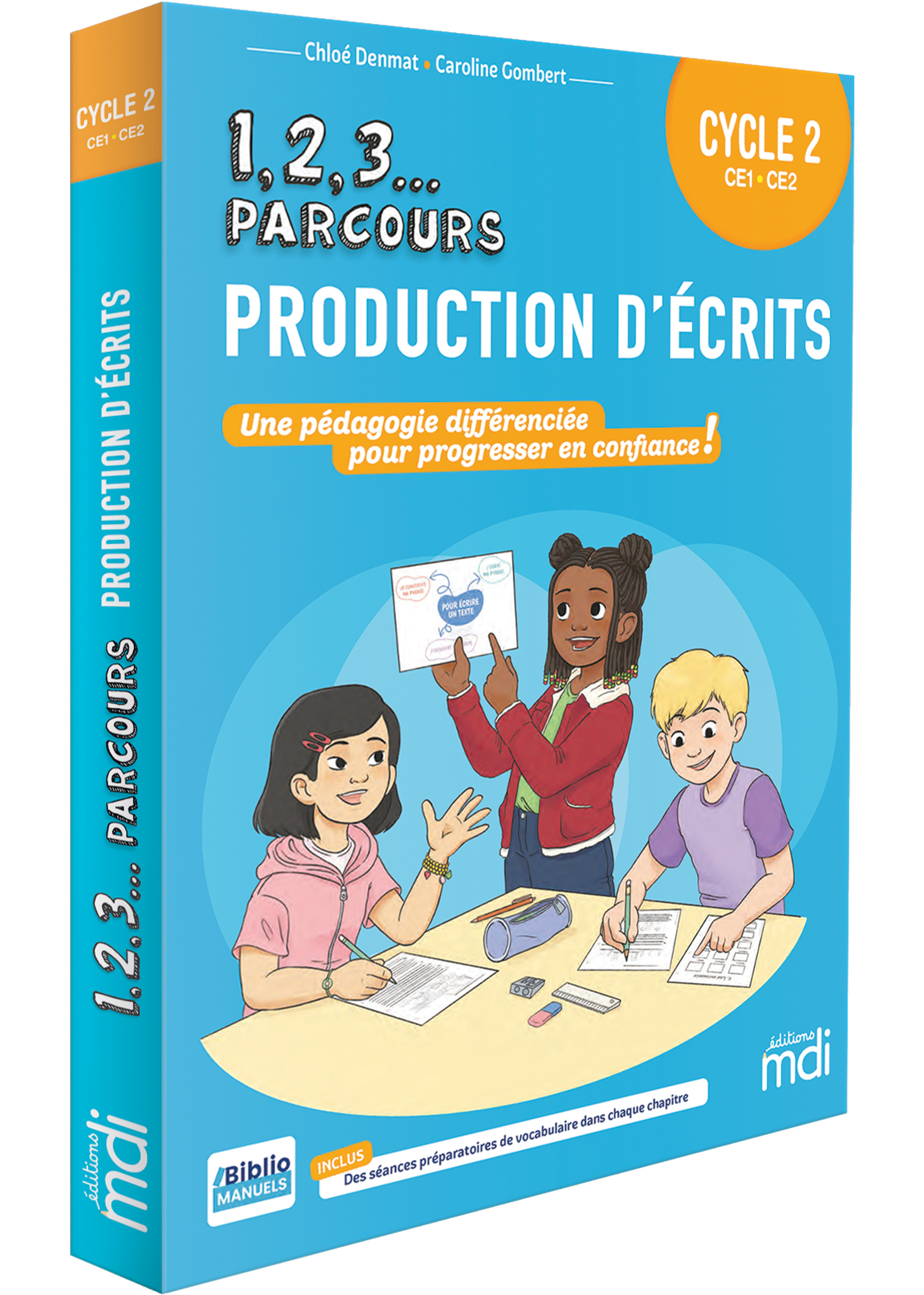 1,2,3 parcours - production d'écrits ce