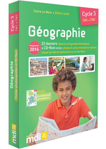 Mdi géographie - fichier cycle 3 cm1 cm2