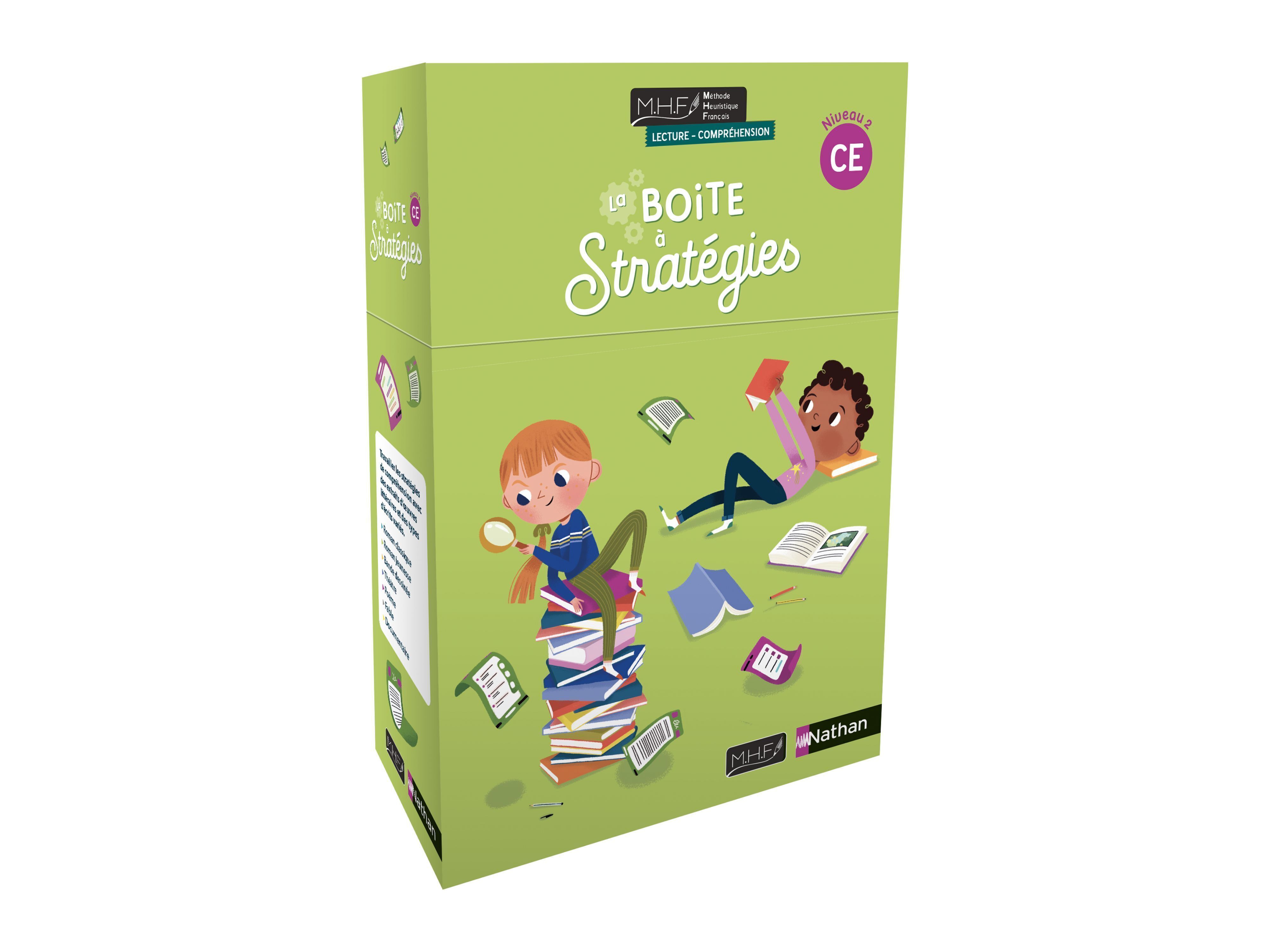 Mhf - lecture-compréhension ce2 - boite à stratégies
