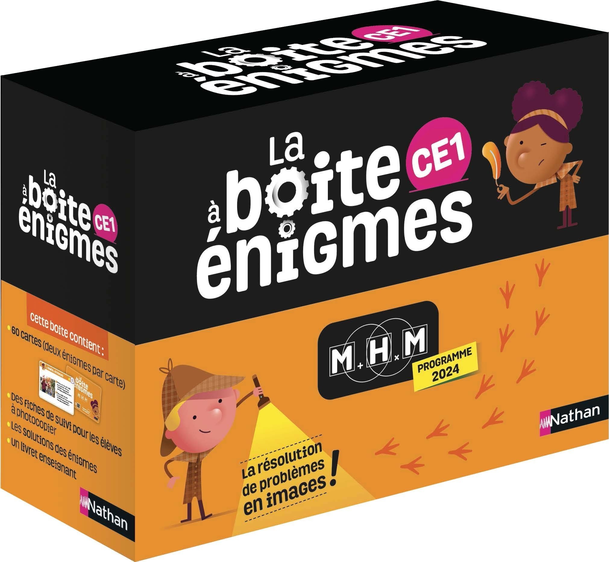 MHM - ce1 - la boite à énigmes - édition 2024