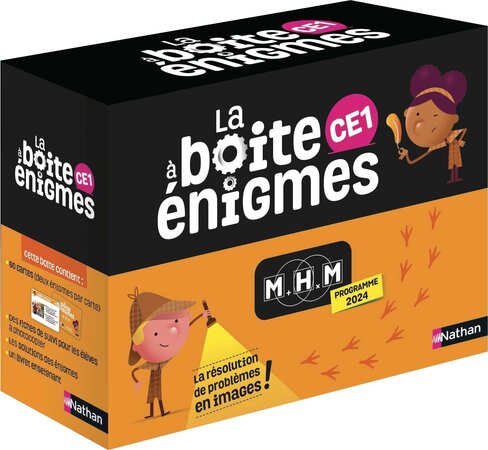 MHM - ce1 - la boite à énigmes - édition 2024