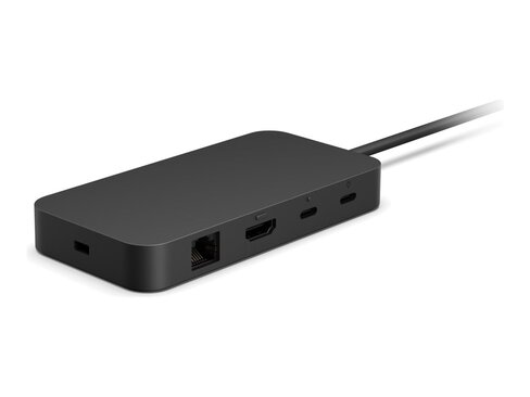 Station d'accueil Microsoft Surface USB-C,HDMI, Ethernet 1 Gbe - noir