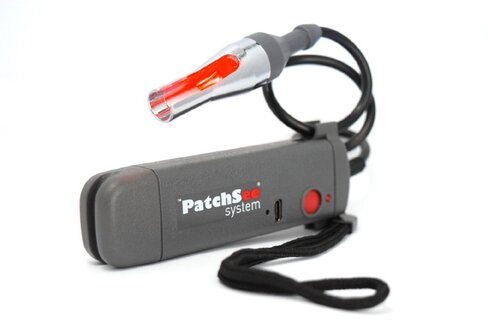 Injecteur de lumière LED rouge - Patchsee - rechargeable USB