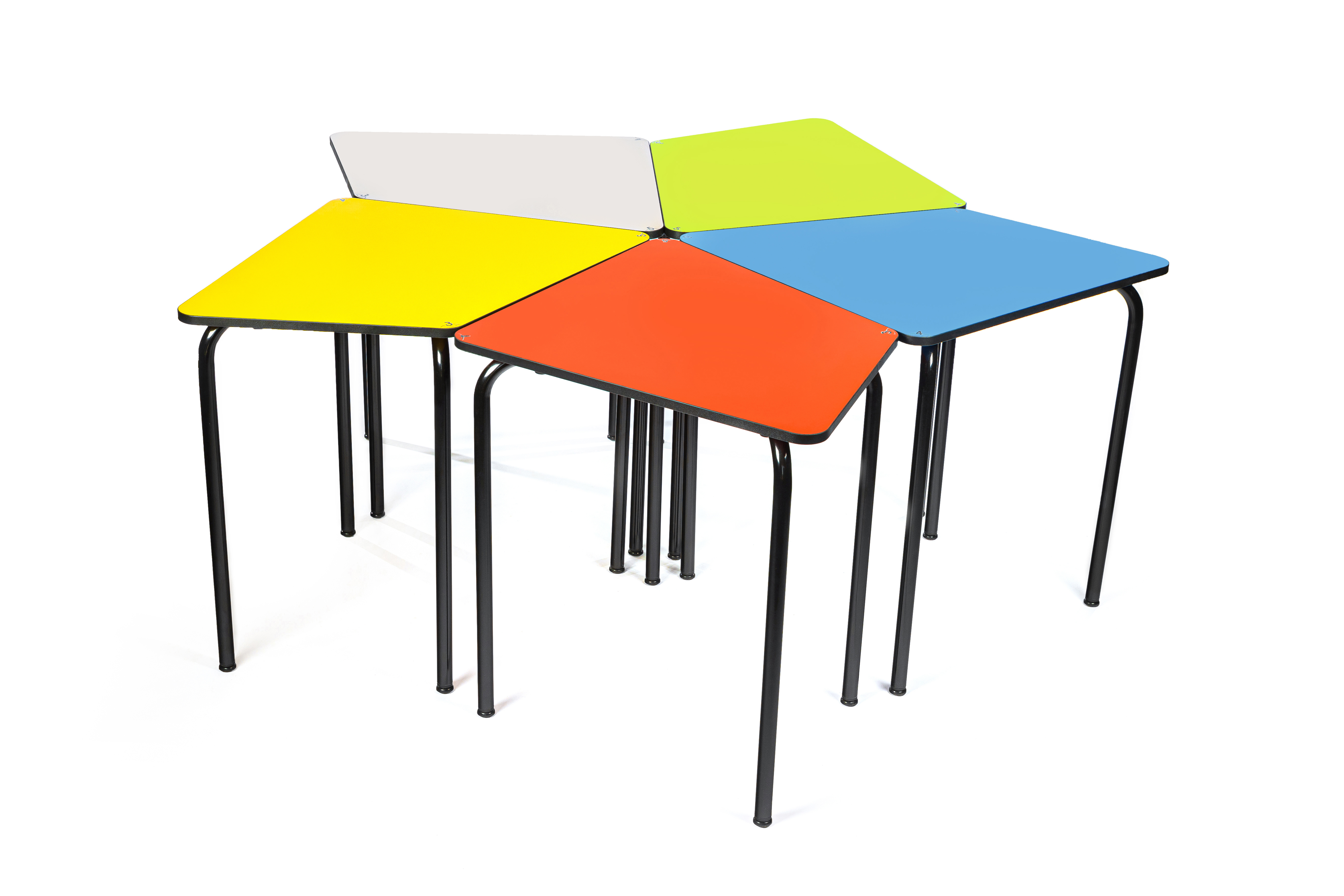 Table Program 3.4.5 - mélaminé - taille 6 - lot de 2