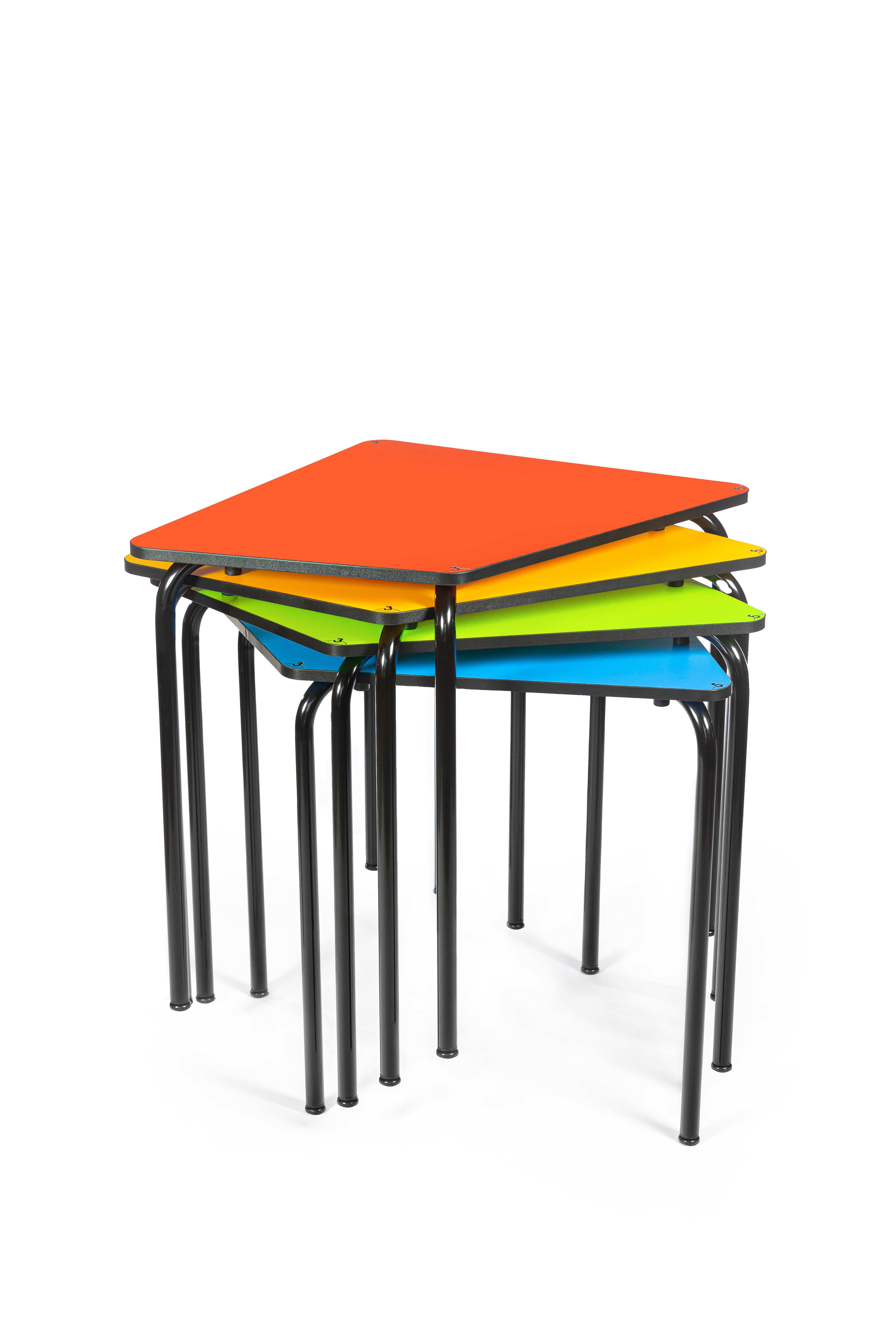 Table Program 3.4.5 - mélaminé - taille 5 - lot de 2