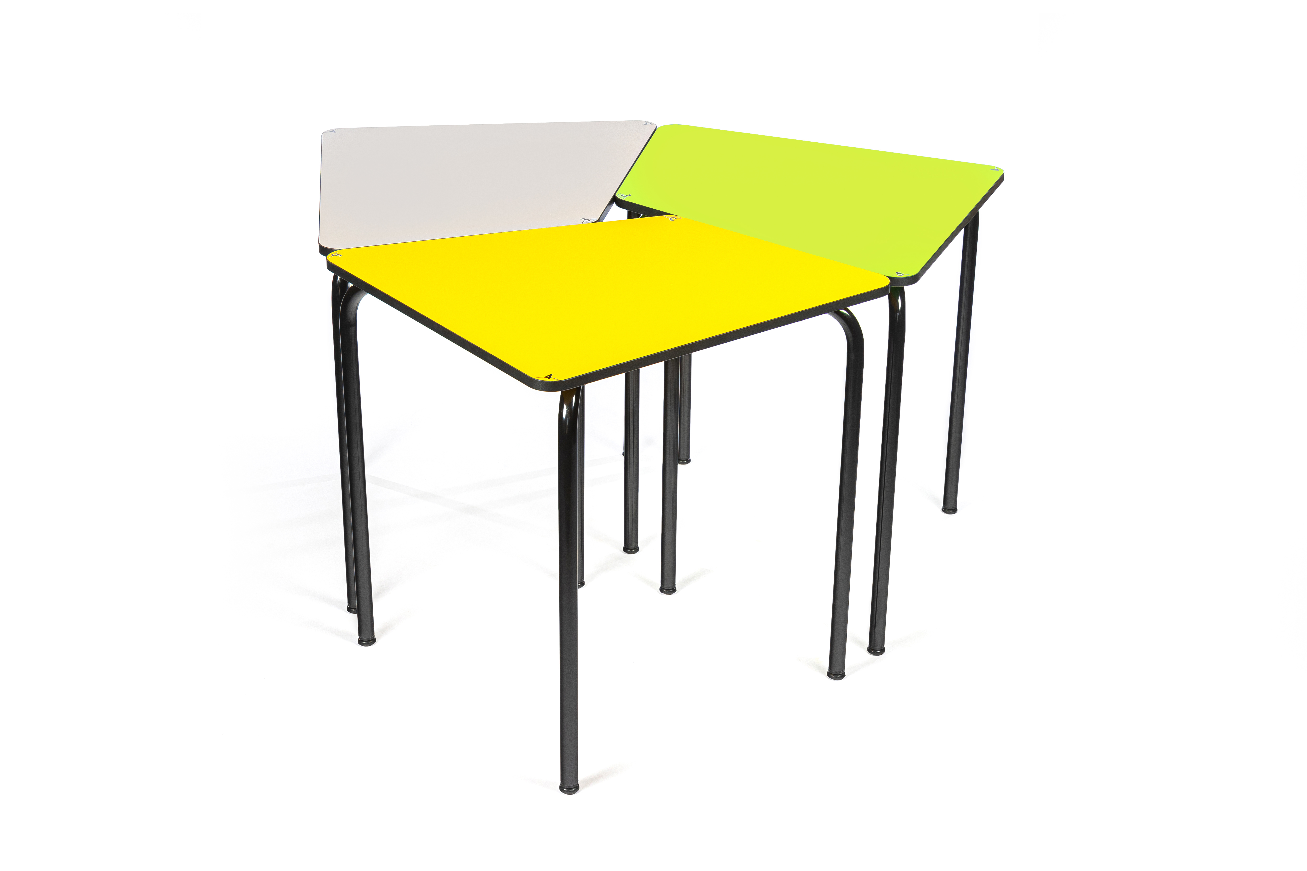 Table Program 3.4.5 - mélaminé - taille 5 - lot de 2