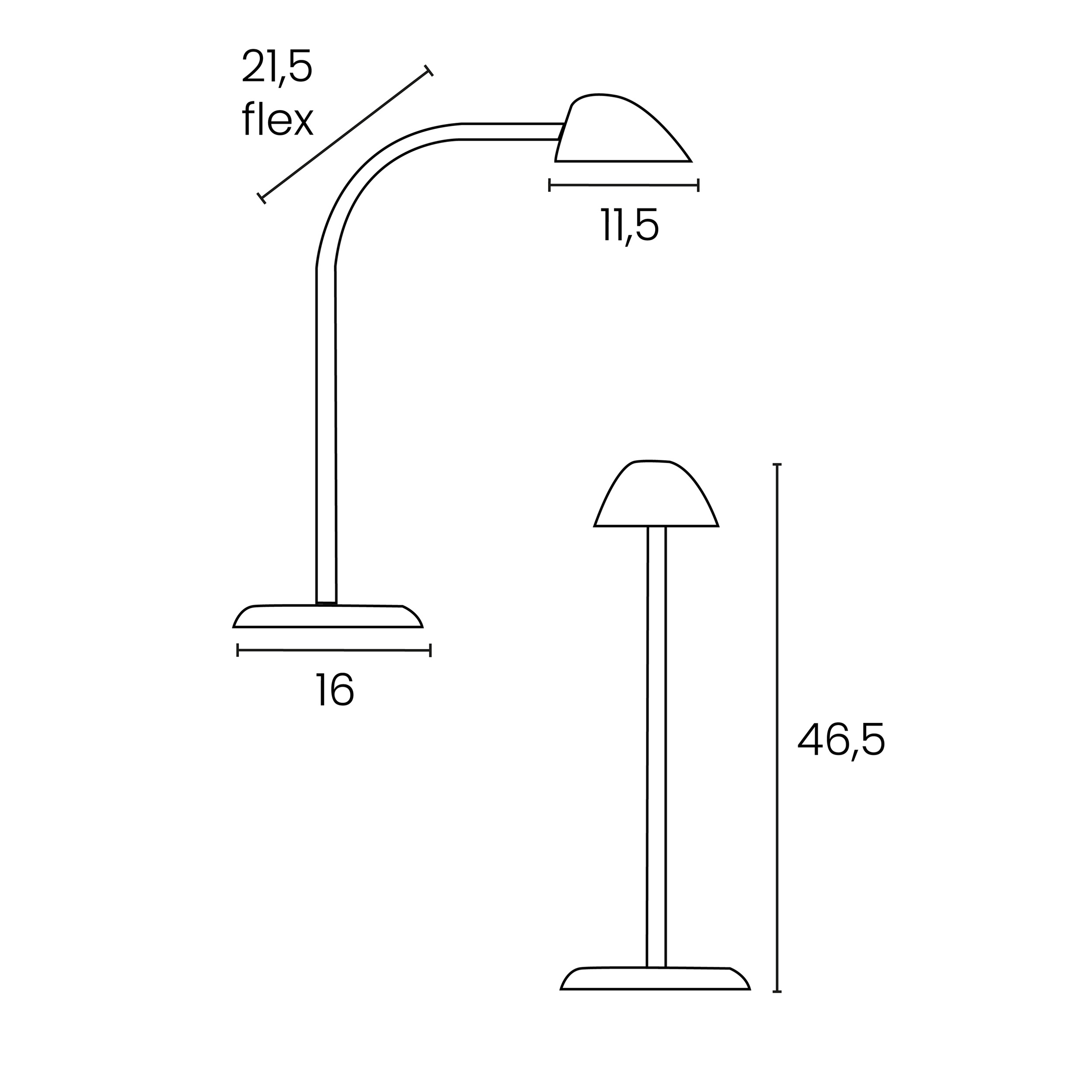 Lampe de bureau LED Easy