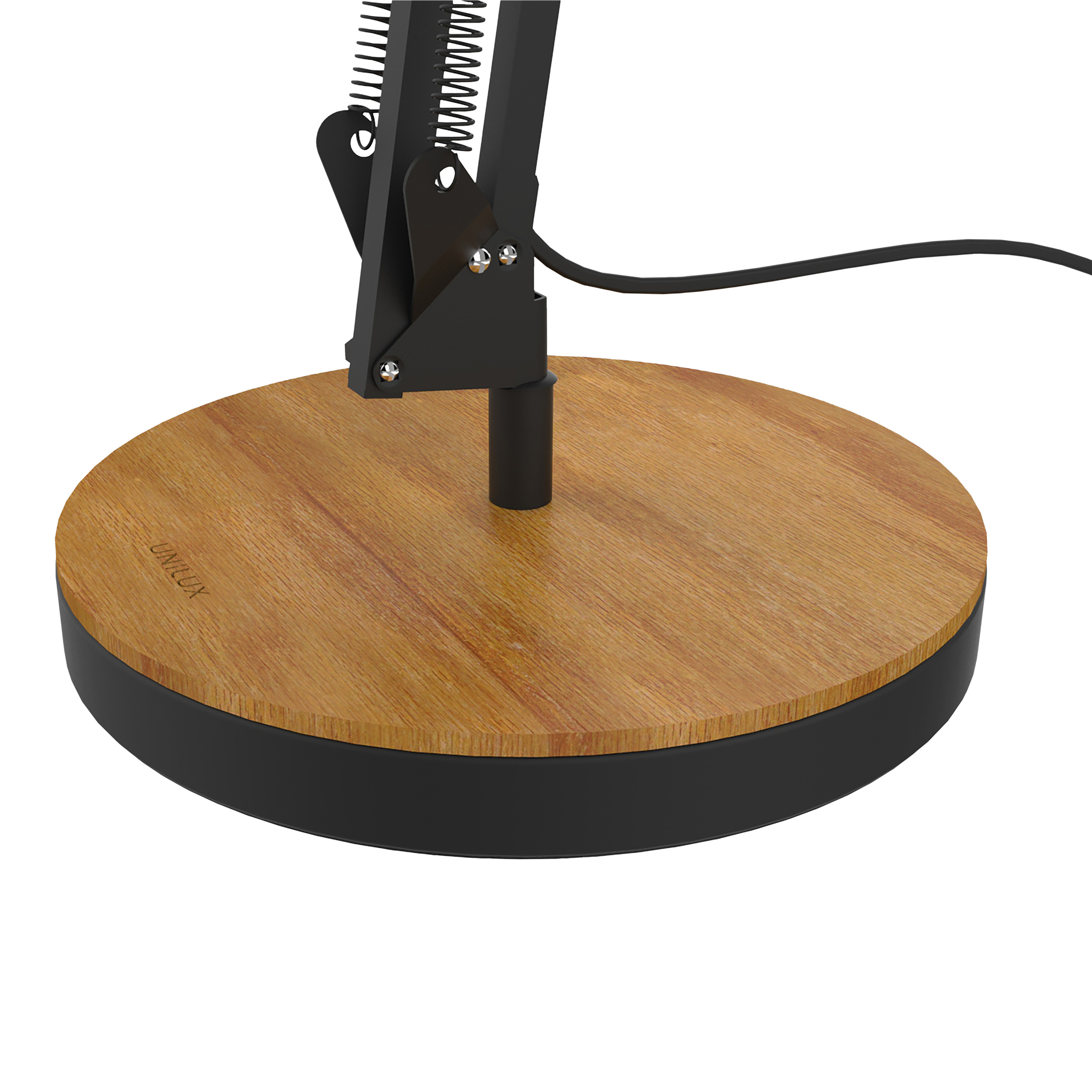 Lampe de bureau LED Baya Bamboo noir