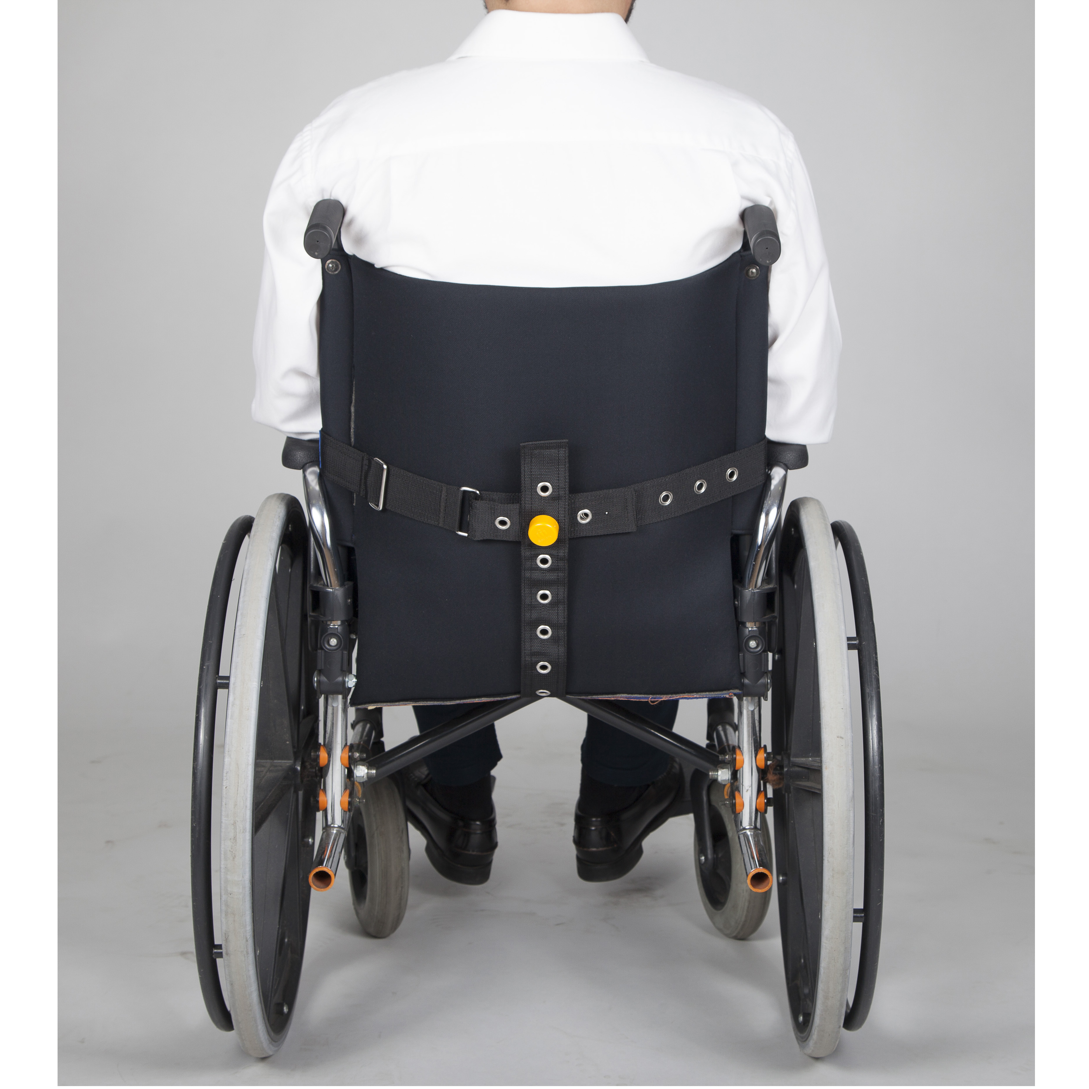 Ceinture périnéale SALVACLIP SAFE pour fauteuil roulant - taille L - 1 carton de 1 unité