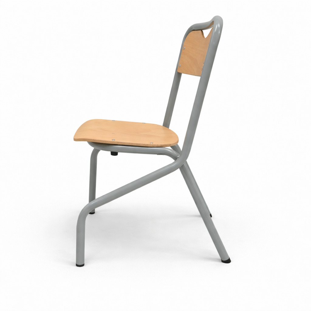 Chaise - mobilier réemployé Taille 4 - piétement Gris - Lot de 56