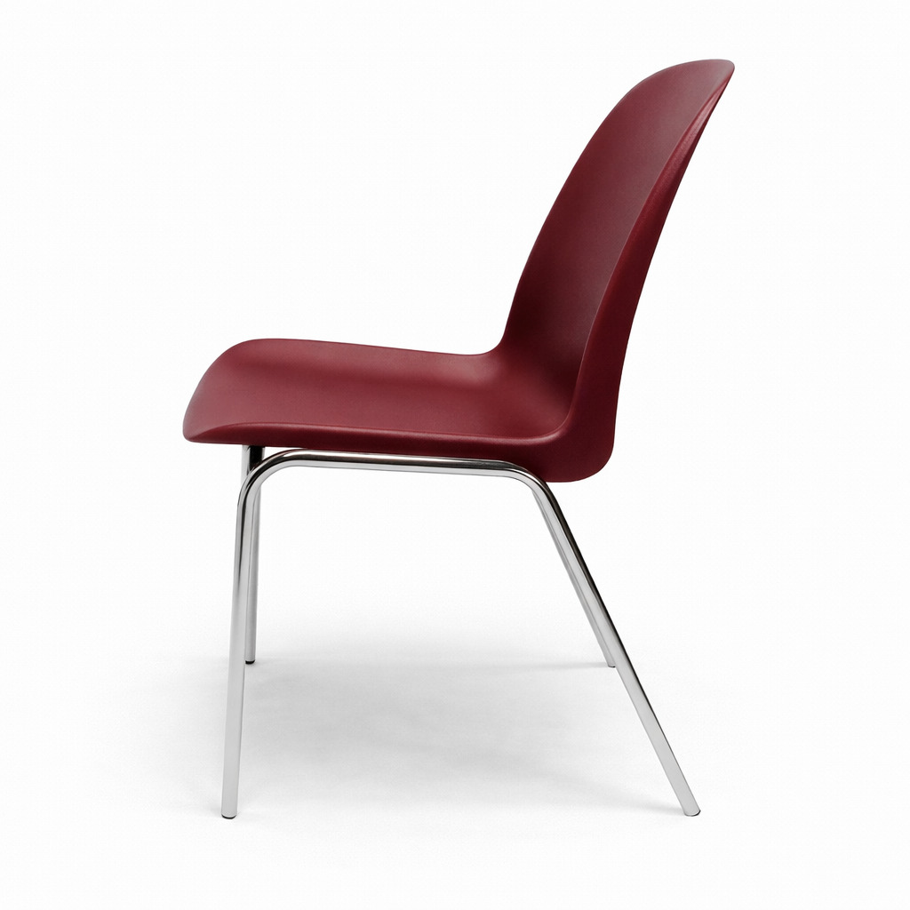 Chaise - mobilier réemployé Taille 6 - piétement Chromé - Lot de 17