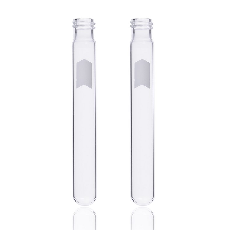 Tube en verre borosilicaté 16x150mm col à vis x1000
